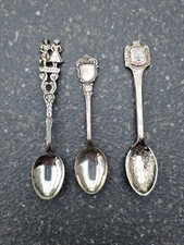 3 kleine Silberlöffel alt