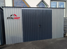 Blechgarage 3x2,5x2,14m