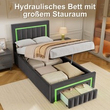 Bed with LED Lighting