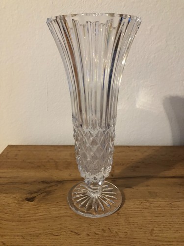 Bleikristall vase mit - bleikristall,