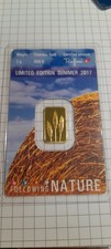 2 Gramm Goldbarren 999 Heraeus Following Nature SOMMER  2017 SUMMER Edition.