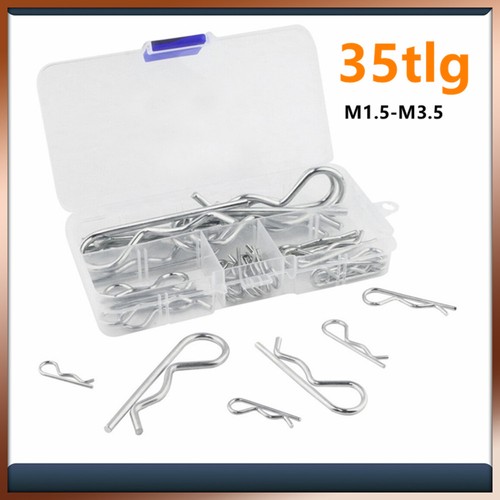 Tlg federsplint sortiment - 35-tlg., federsplint-sortiment