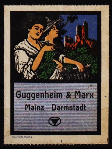 Alte reklamemarke - alte,
