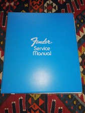 Fender Service Manual für Händler 1976; Rarität