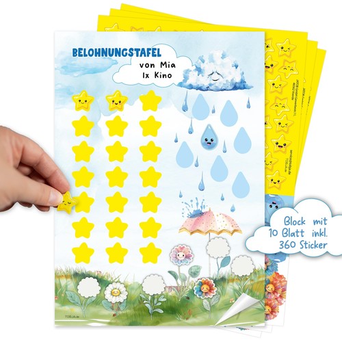 Belohnungstafel blatt 360 - belohnungstafel,