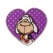 ♥Aufbügler♥Bügelmotiv♥Applikation Patch♥Nici Schaf Herz Lizens ♥Aufnäher ♥NEU♥
