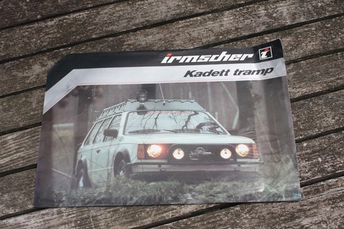 Irmscher katalog kadett tramp - kadett,