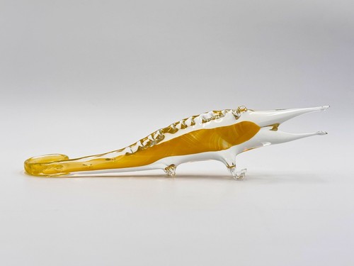 Glasfigur krokodil - krokodil, –