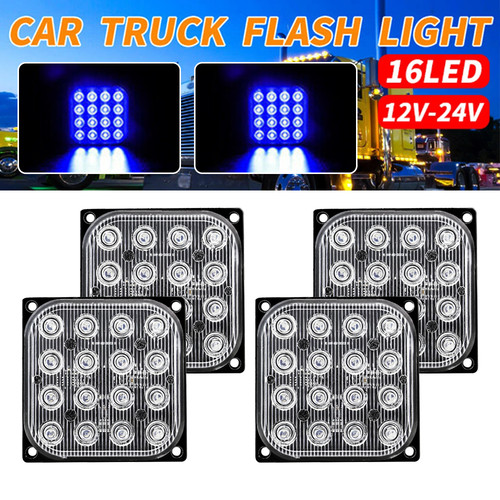 4stk 16led frontblitzer - 4stk,