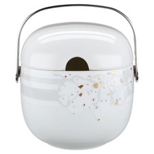 Konfitürendose mit Henkel Rosenthal Suomi White Orchid
