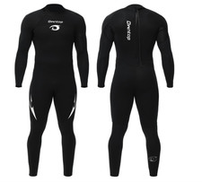 Owntop Herren Neoprenanzug 3/2 mm – Full Wetsuit, Front-Zip, neuwertig