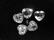 10 Schmuck Strass Knopf