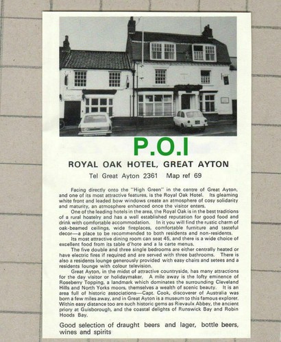C1627 royal oak great ayton - oak, /