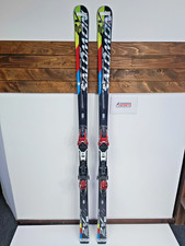 Salomon Equipe 2V Race GS 191cm Ski + Atomic 20 Bindung Wintersport Schnee