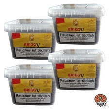 Brigg V Pfeifentabak Eimer 4x 350g Golden Virginia Tabak mit Vanille Aroma