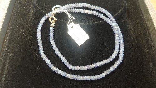 Edelsteinkette tansanit cm - edelsteinkette, tansanit,