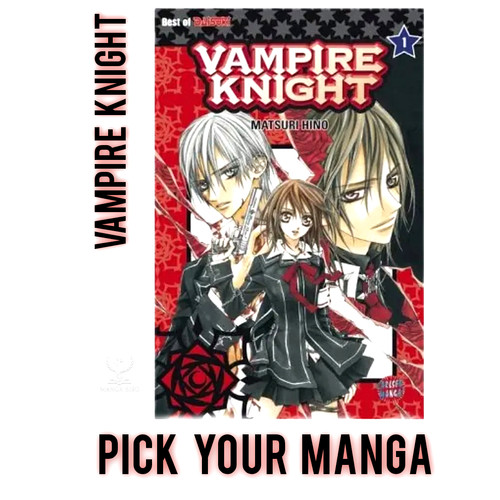 Vampire knight manga - vampire,