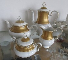 Service , Carmen, Alt Nürnberg , Ilmenau Graf von Henneberg Porzellan  Gold