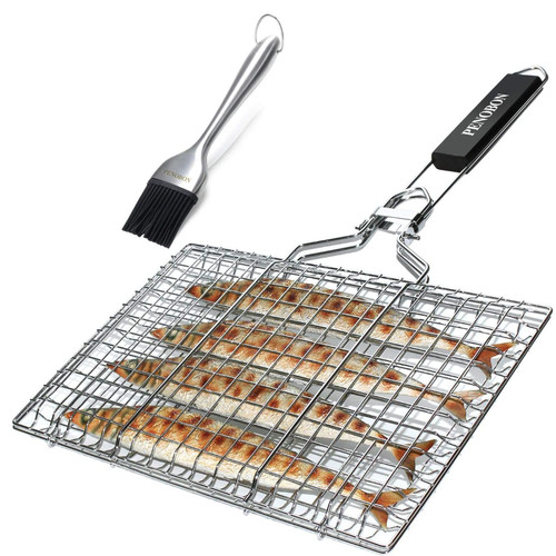 Fisch grillkorb faltbar - fisch-grillkorb,
