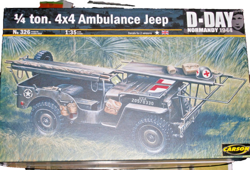 Italeri 4x4 ambulance jeep - italeri:,