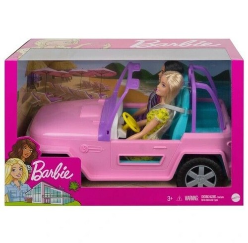 Barbie jeep und - barbie, inkl
