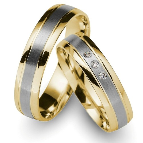 Paar trauringe gold 333 - 1,