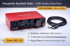 Focusrite Scarlett Solo –