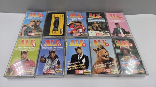 10x alf kassetten folge - alf,