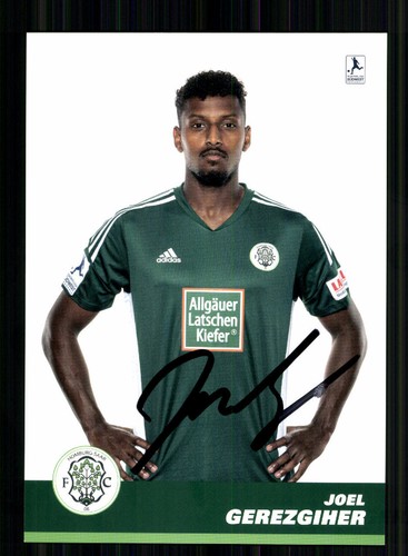 Joel gerezgiher autogrammkarte - gerezgiher,