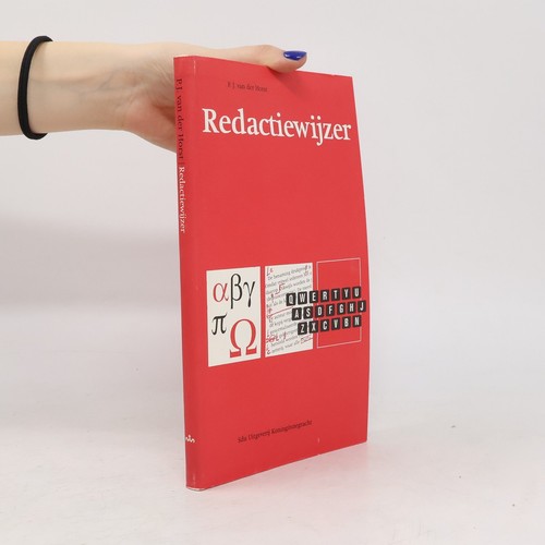 Redactiewijzer p j van - | , p.j.