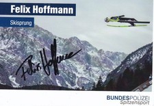 Felix HOFFMANN, Deutschland, Silber Jun.-WM 2017 Skispringen, Original-Autogramm