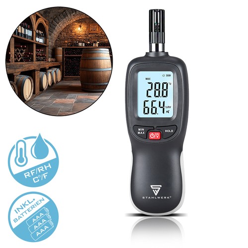 Stahlwerk digitales hygrometer - digitales,