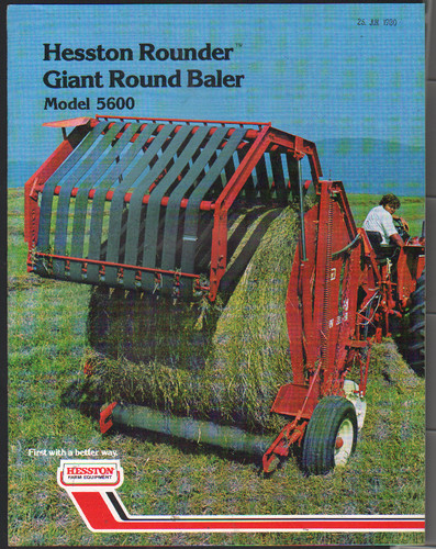 Hesston modell 5600 und - hesston,