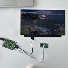 Touch screen IPS LED display
