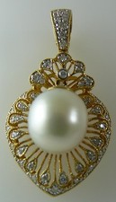 Südsee weiße Perle