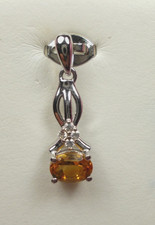 Citrin - Anhänger Sterlingsilber 925