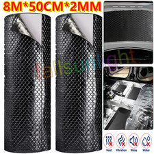 50x800cm Dämmmatte Alubutyl Selbstklebend Matte Anti Dröhn Fahrzeugdämmung 2mm