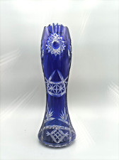 Kristallglas Vase,  wohl