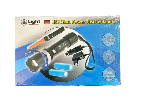 Led akku power taschenlampe - akku,