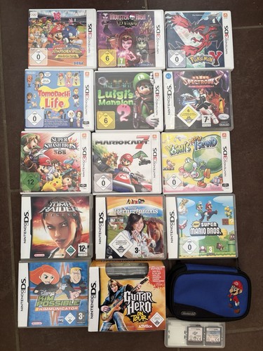 Nintendo 3ds spielesammlung - ds&3ds,