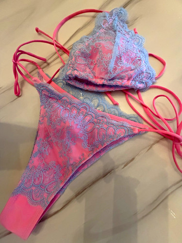 Set damen bralette - bh-set, triangel