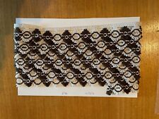 alte historische  Posamentenborte, unbenutzt, Erzgeb. 4,5  m (Nr.9)