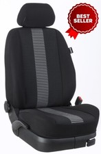 VW Lupo (6X) Maß Sitzbezüge Schonbezüge KOMPLETTSET: Barcelona-gr-schwarz