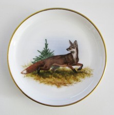 Rosenthal Sammelteller Motiv *Fuchs* Handmalerei, Dürig, Ø 9,2 cm, Zierteller
