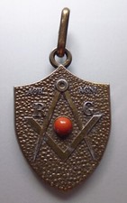 Orden - Abzeichen - Freimaurer - Aor Agni - Loge - R - G