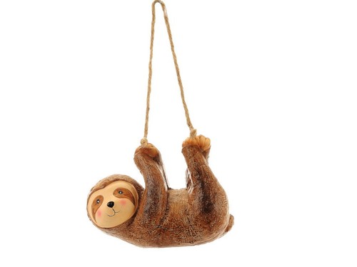 Deko figur faultier zum - deko,