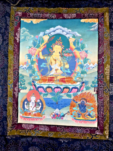 Handgemalter thangka - handgemalter,