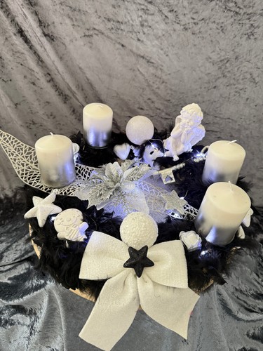 Adventskranz weihnachten - adventskranz,