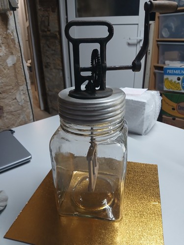 Antike butterschleuder - , (3l)