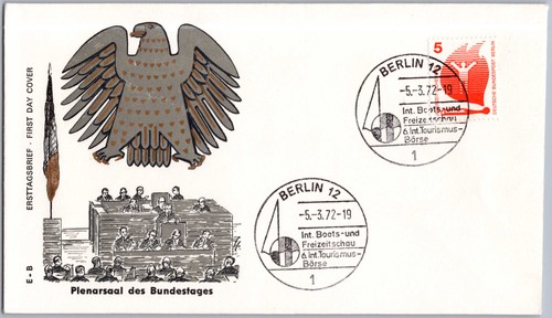 Berlin sonderstempel 1972 - sonderstempel,